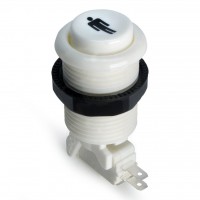 Suzo Happ Concave Pushbutton - White - Player 1