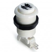 Suzo Happ Concave Pushbutton - White - Player 2