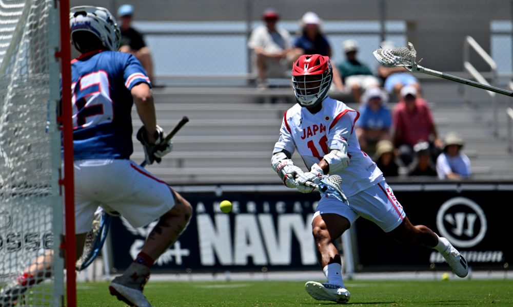 Japan Routs France in a World Lacrosse Men's Championship Opener