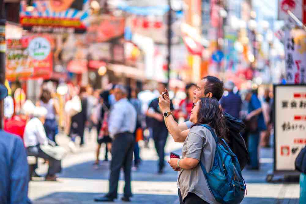 May 23 2019 - Dotonbori is visited by many tourists from the country abroad, Osaka, Japan = Shutterstock