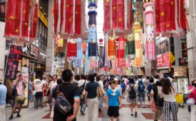 Sightseeing scenery that simply shows the weather in Sendai in August1