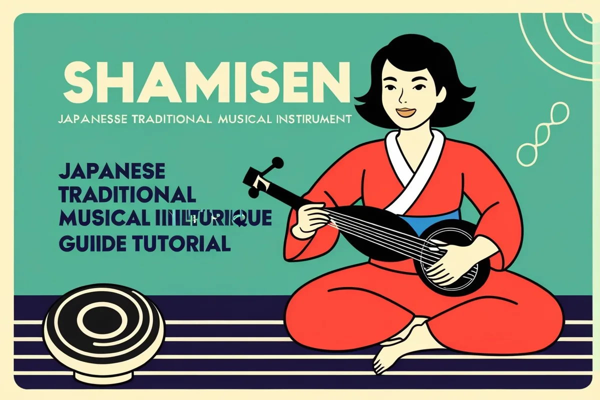 Shamisen Japanese Traditional Musical Instrument History and Technique ...