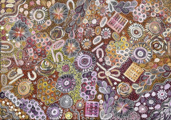 Bush Yam – My Country by Janet Golder Kngwarreye