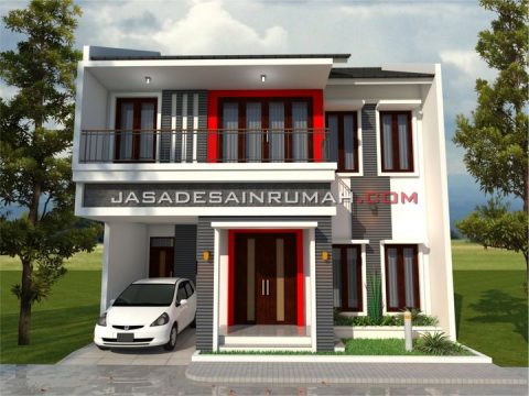 desain rumah minimalis 2 lantai