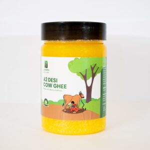 Organic A2 desi cow ghee 1 litre .