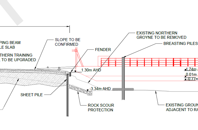 Quaywall and Barge Landing Design, Cooktown - JBP