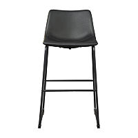 Signature Design by Ashley Collins 2-pc. Upholstered Bar Stool, One Size, Black