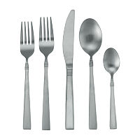 Megachef Cravat 20-pc. 18/10 Stainless Steel Flatware Set, One Size, Silver