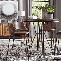 Signature Design by Ashley Collins 2-pc. Counter Height Upholstered Bar Stool, One Size, Multiple Colors