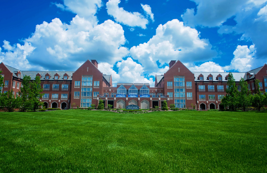 dolan science center building exterior on jcu campus