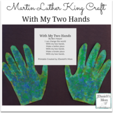 Martin Luther King Craft- With My Two Hands