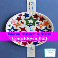 New Year's Eve Countdown Activity For Kids