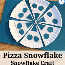 Snowflake Craft- Snowflake Pizza