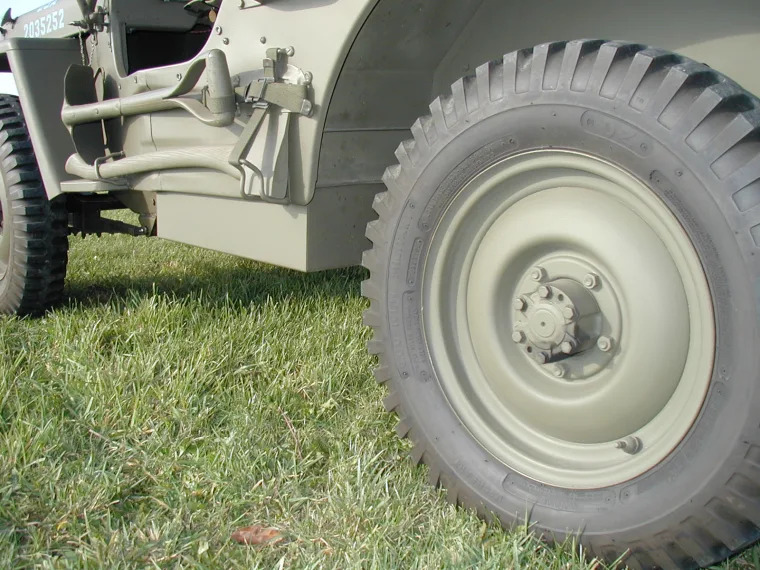 Early Willys MB Slat Grill Fuel Tank