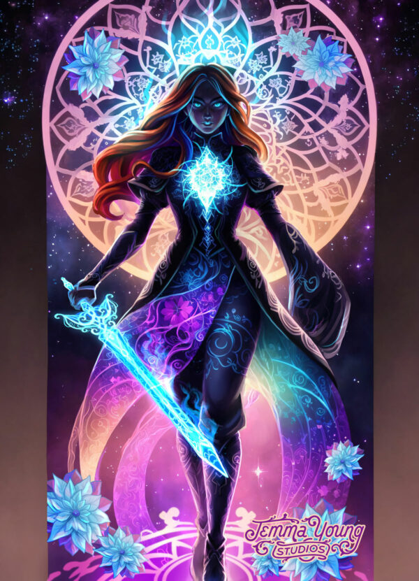 Brighteyes Radiant Art Print