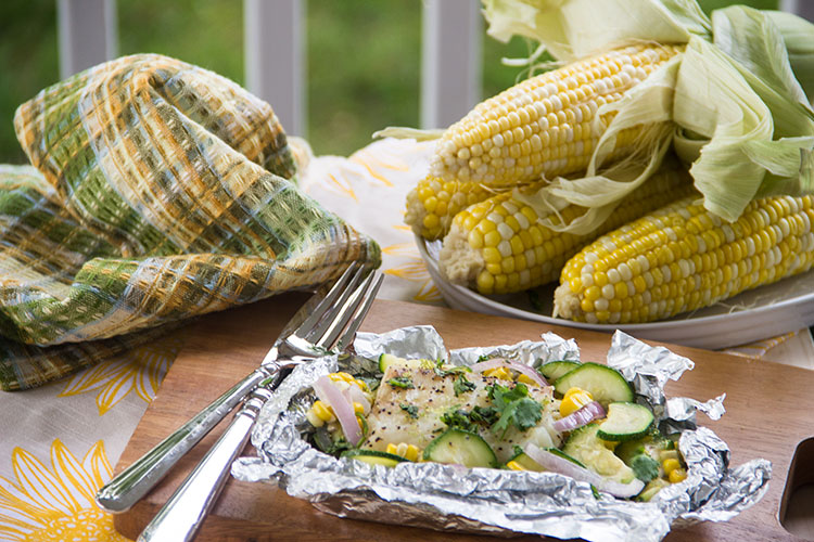 Summer Grilled Coconut-Lime White Fish Packets | Easy Foil-Wrapped Camping Recipes For Outdoor Meals