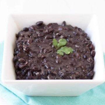 instant pot black beans no soak