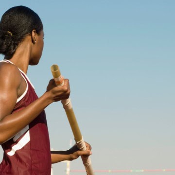 female teen athlete