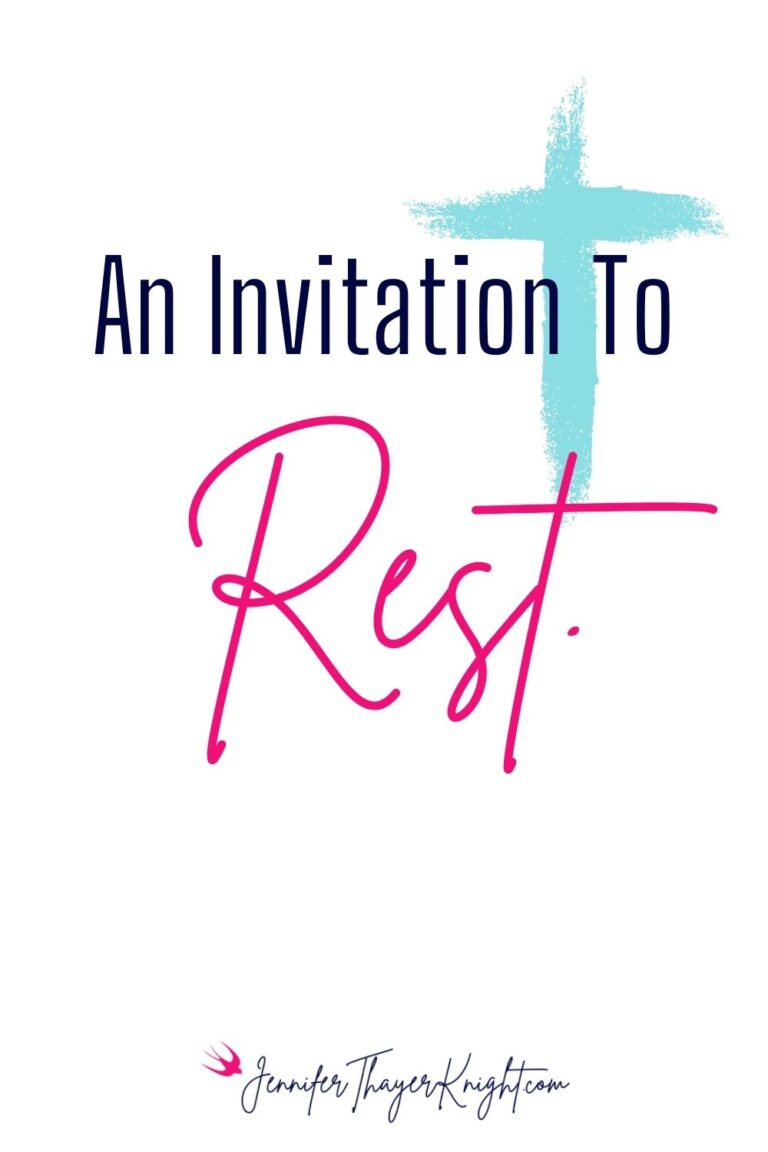 An Invitation To Rest