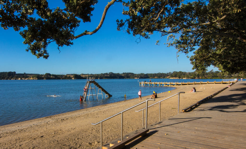 Beach, Slide & Pier Waiuku