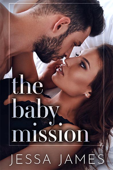 book cover for The Baby Mission by Jessa James