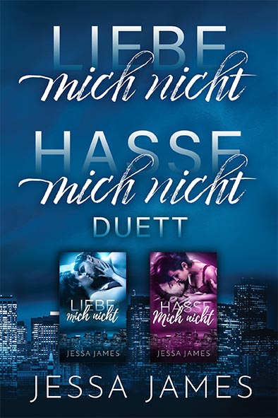 Buchdeckel für Liebe mich nicht Duett von Jessa James