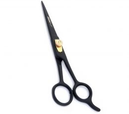 Matte black 6.5 inch jimy super barber hair dressings scissor