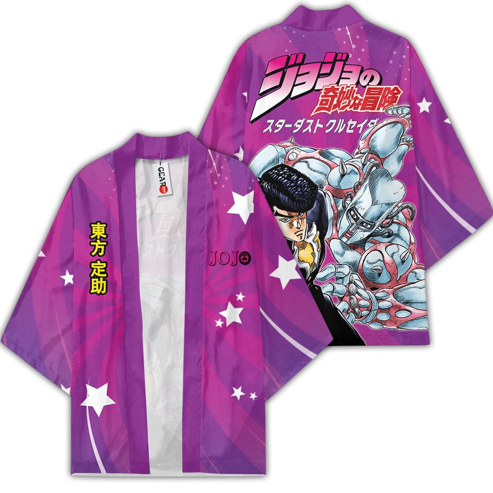 Jojo's Bizarre Adventure Kimono - Josuke Higashikata Kimono Clothes ...