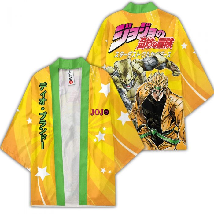 Dio Brando Kimono Shirts Anime JJBAs Merch Clothes - JJBA Store