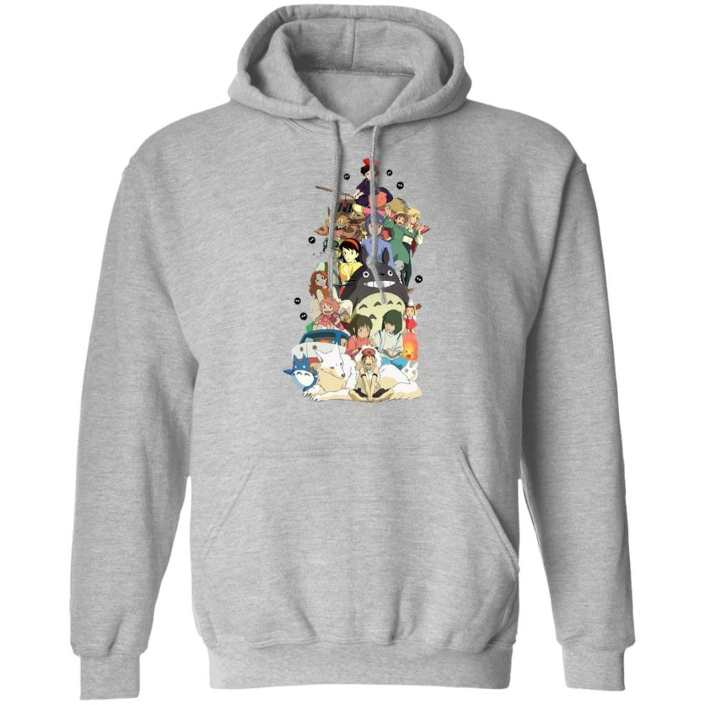 Studio Ghibli Movie Characters Compilation Hoodie