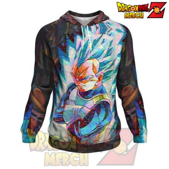 Dragon Ball Z Blazing Vegeta Hoodie