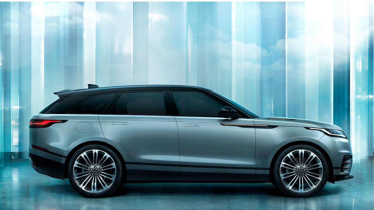 Side view of Range Rover Velar