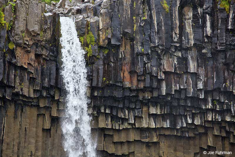 Svartifoss Waterfall Skaftafell National Park, Iceland   July 2013