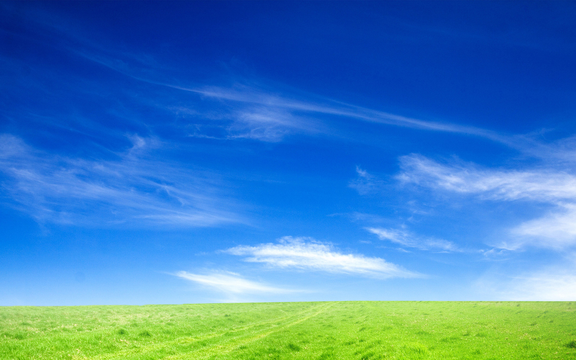 Blue Sky Green Grass Wallpapers | Wallpapers HD