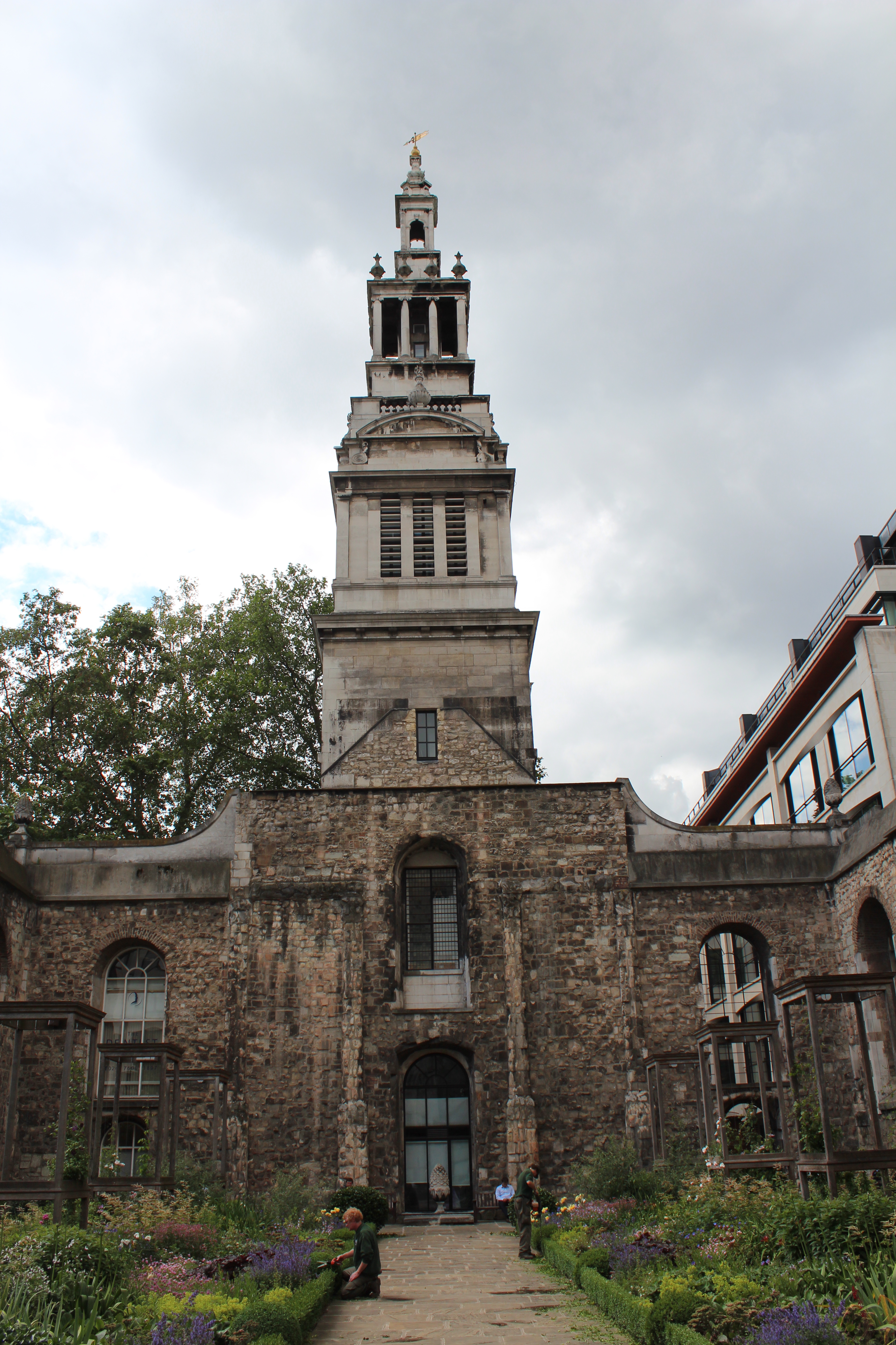 Church tower photo