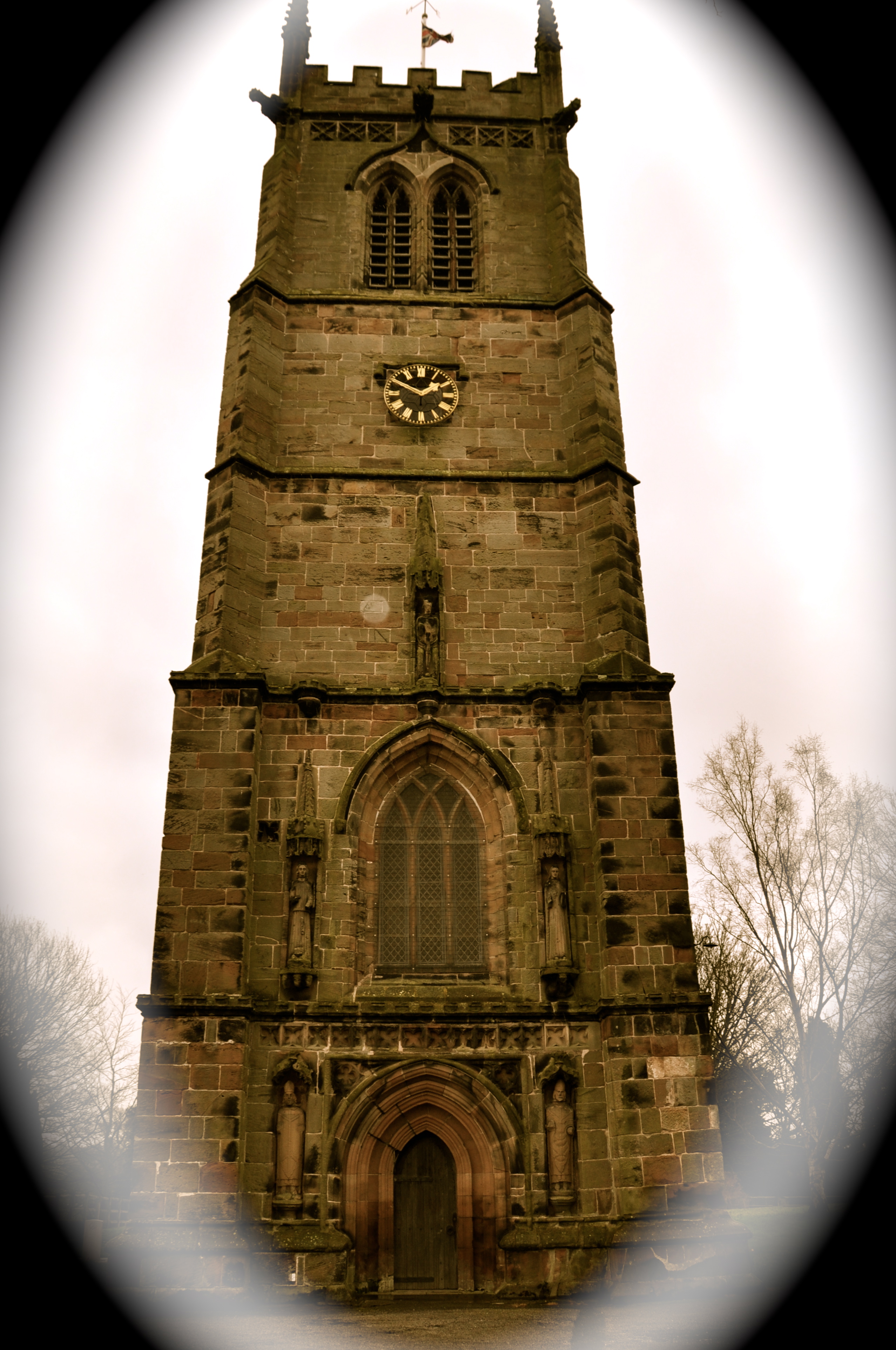 Church tower photo