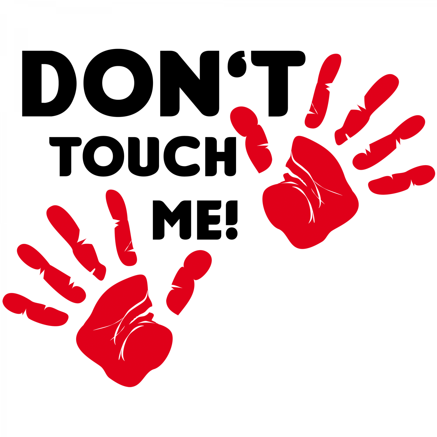 Don't touch me! - Damen T-Shirt Damen T-Shirts