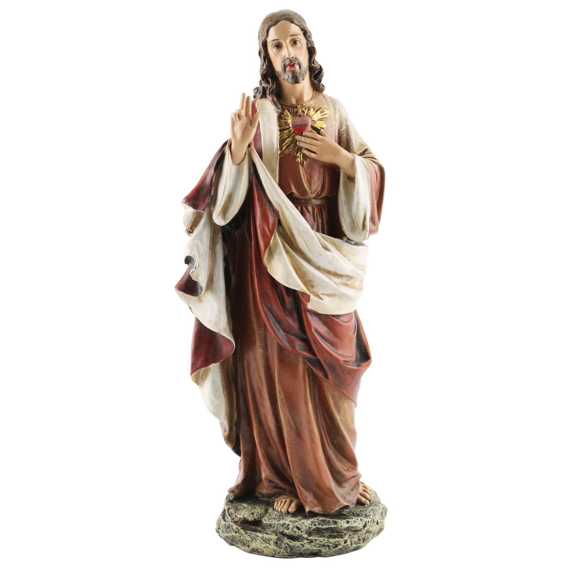 Sacred Heart of Jesus Figure - 10.25 inch | The Catholic Company