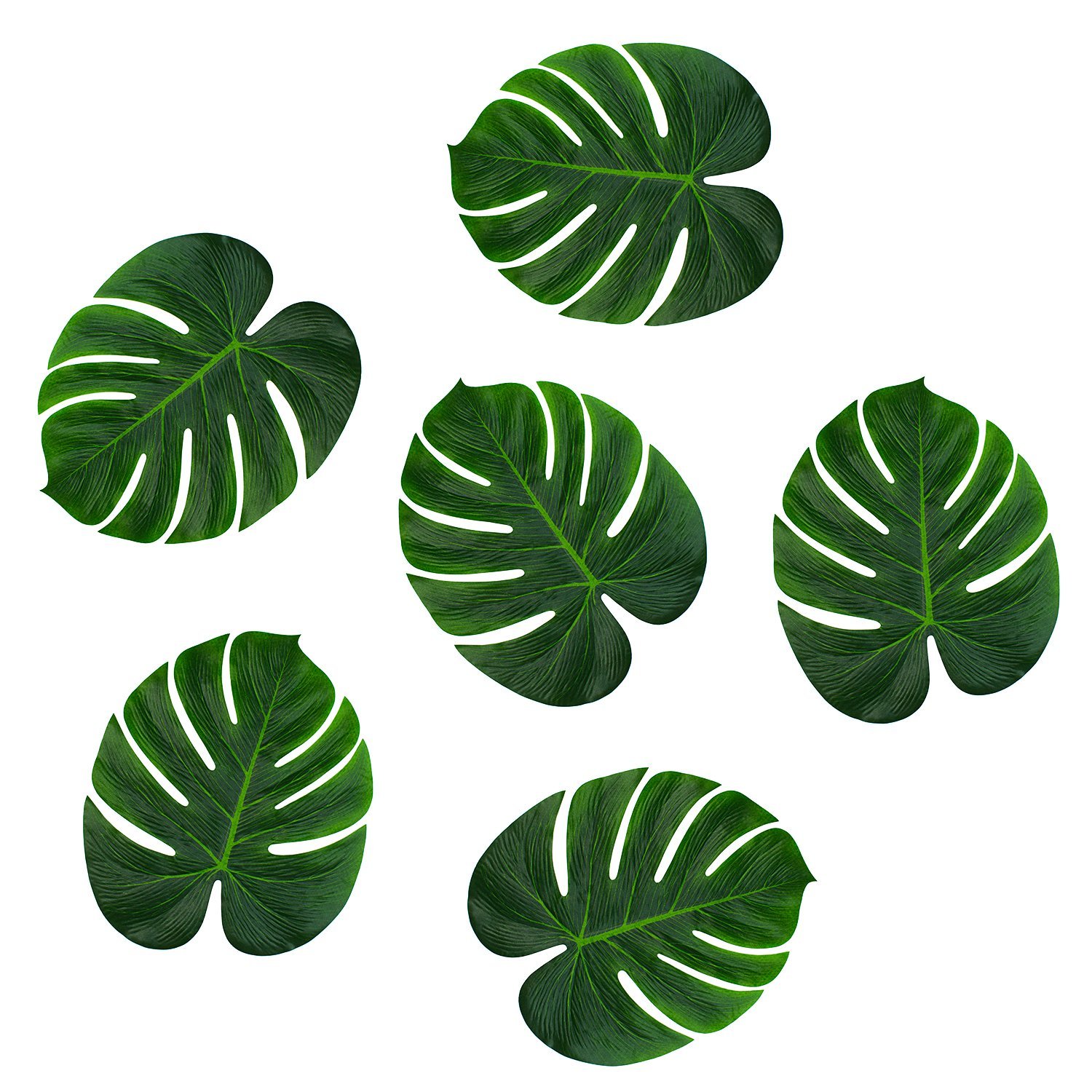 Amazon.com: Tropical Imitation Green Plant Paper Leaves 13