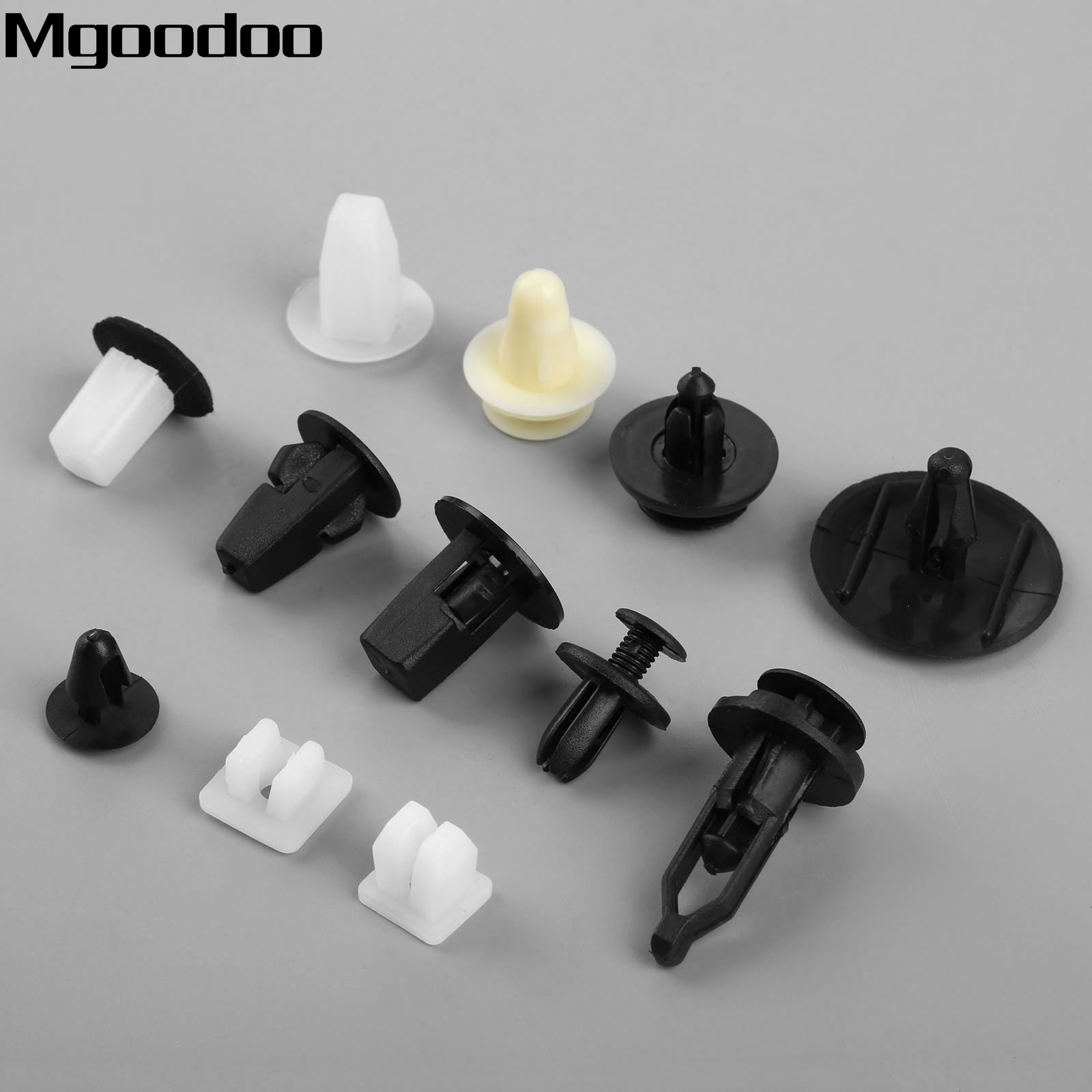 146Pc Fender Door Hood Bumper Trim Panel Clips Plastic Rivet ...