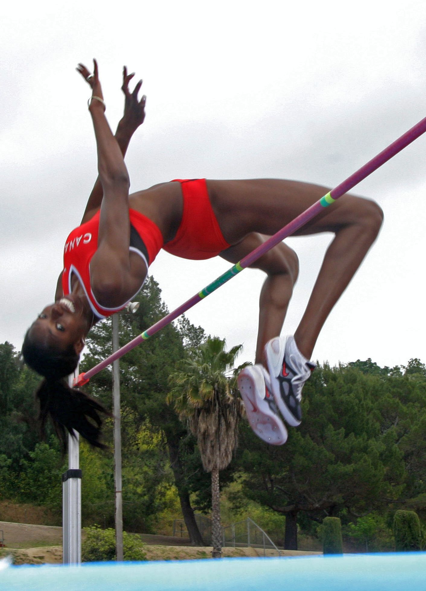 Canadian high jumper Nicole Forrester | high jump | Pinterest | High ...