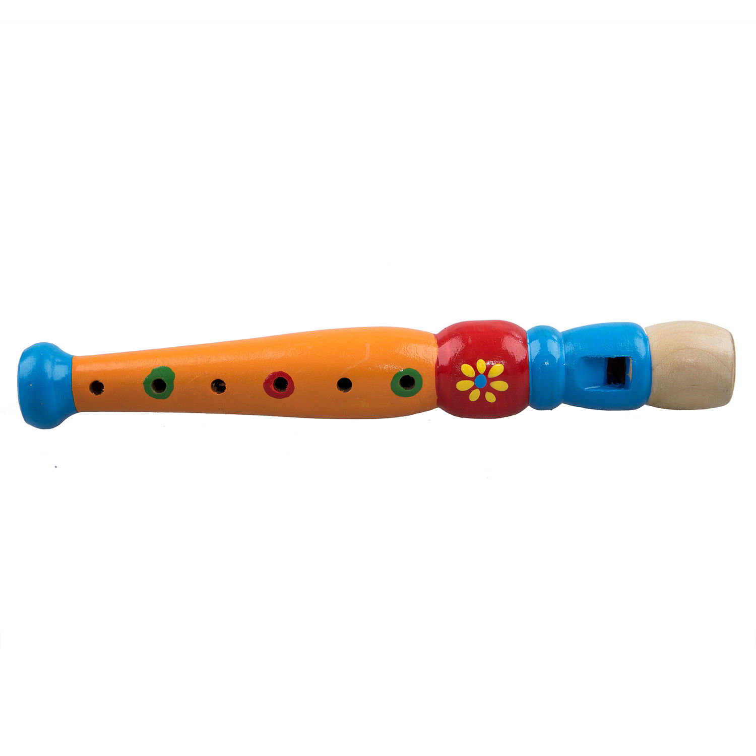 1x Wooden Flute Toy Kids Music Educational Toy Random Color S2u2ge ...