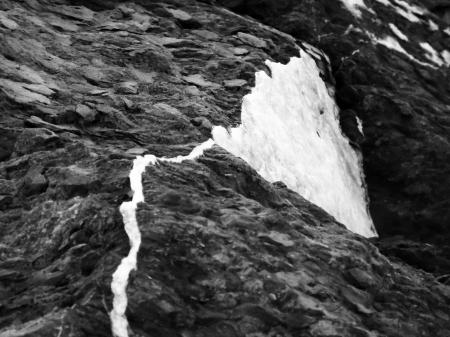 Black and White Rock Texture