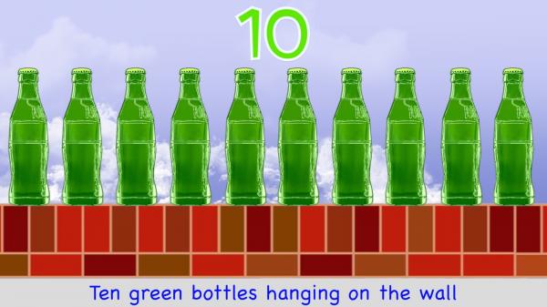 Green bottles