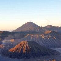 Sunrise over Mount Bromo in Java, Indonesia