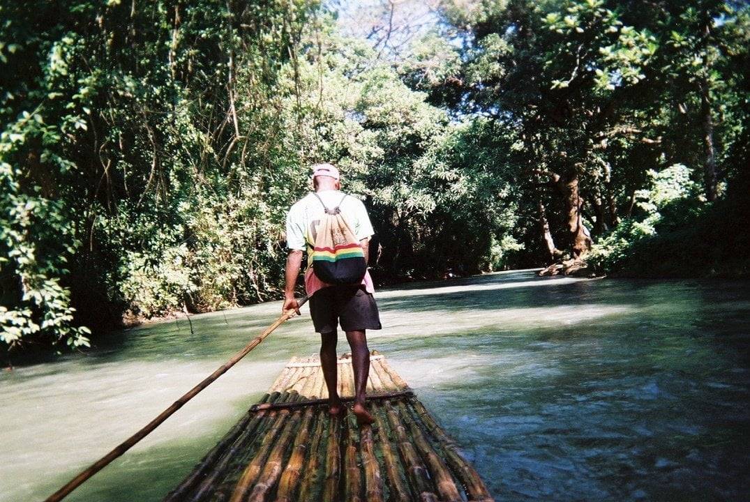 Bamboo rafting