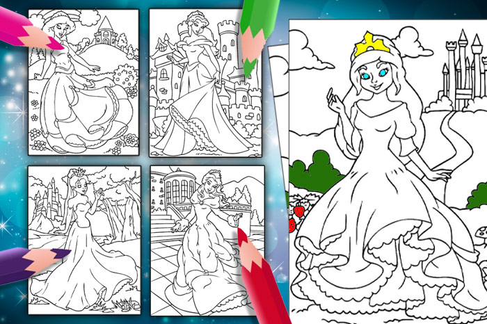 Printable Princess Crowns Template | Just Family Fun