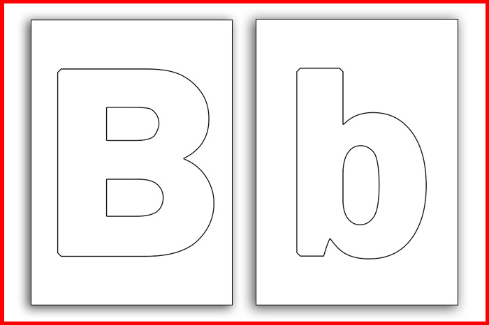 Bubble Letter B