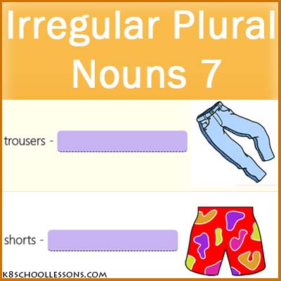 Singular and Plural Noun