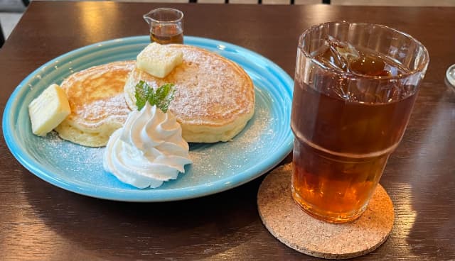 カフェチーパンケーキ